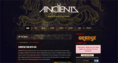 Desktop Screenshot of ancients.ca