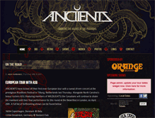 Tablet Screenshot of ancients.ca